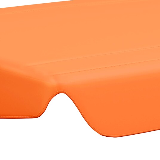 vidaXL Erstatningsbaldakin hagehuske oransje 150/130x70/105cm 270g/m²