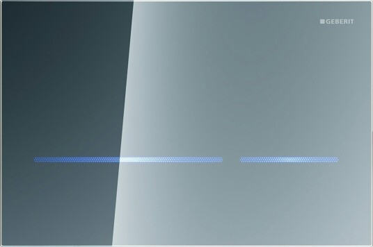 Geberit Sigma 80 betjeningsplate, nettdrift, glass