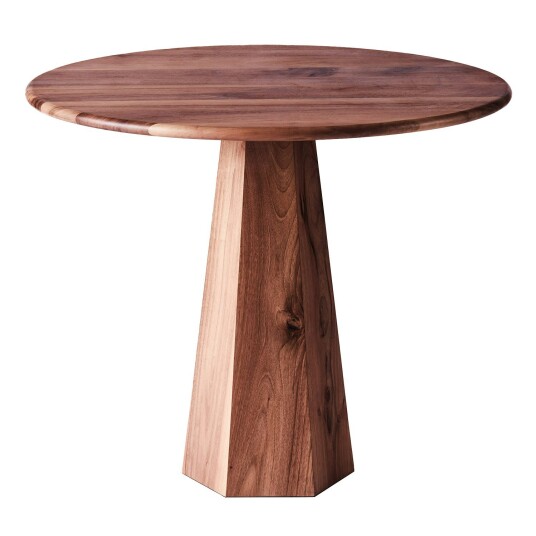 Dusty Deco Hexagon Spisebord Ø120 cm Valnøtt
