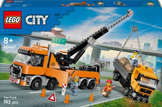 LEGO City 60467 Robust bergingsbil med kran LEGO City 60467 Robust bergingsbil med kran
