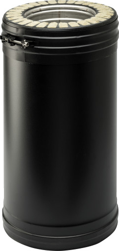80 mm Metalbestos Trelengde 500 mm