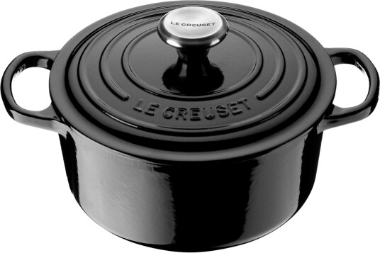 Le Creuset  Rund støpejernsgryte 4,2L/24 cm black