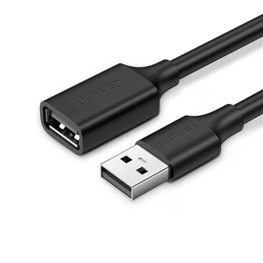 Ugreen USB-A skjøtekabel 3m - Svart