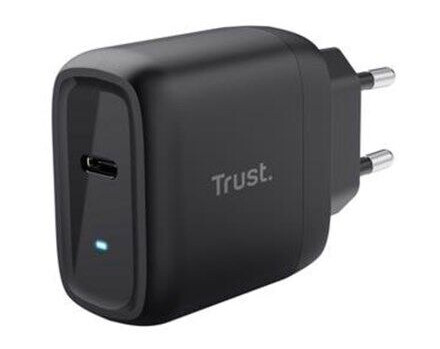 Trust MAXO 45W USB-C Vegglader med Hurtiglading - Svart Trust MAXO 45W USB-C Vegglader med Hurtiglading - Svart