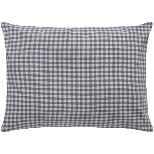 ERWIN M. Putetrekk Tux i krepp; 50x70 cm LxB; Grå