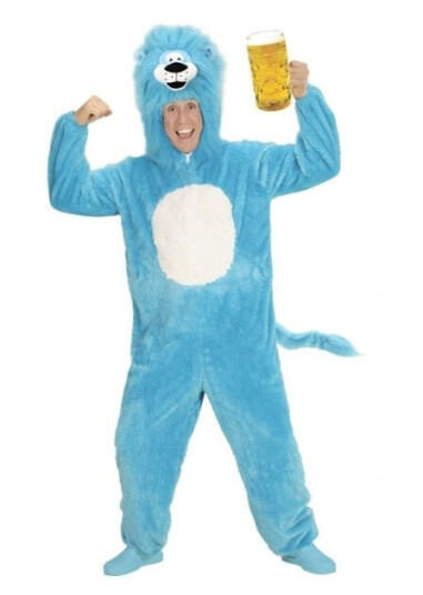 Løve Kostume, Blåt