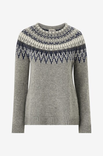 Jumperfabriken Genser Veda Jumper Grå Jumperfabriken Genser Veda Jumper Grå