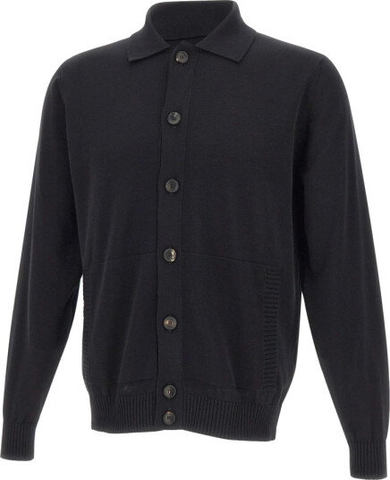 Filippo De Laurentiis Herre Strikkevarer Svart 2XL,
