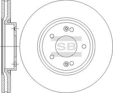 Hi Q SD1086 Bremseskive