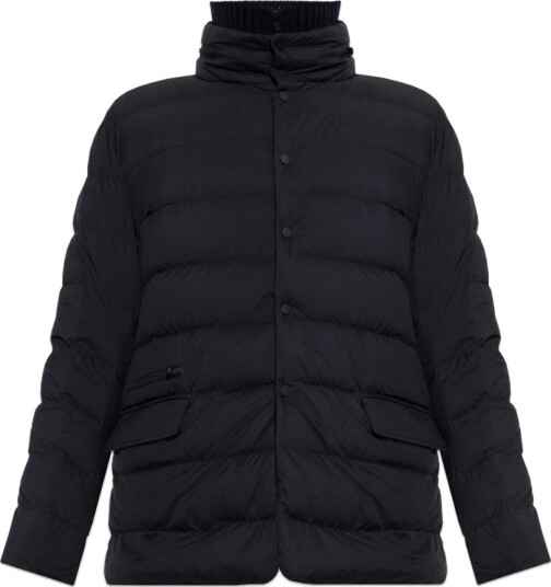 Moncler Elarune Down Blazer Navy