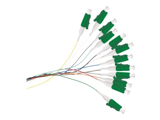 Qoltec - Grisehale - Lc/Apc-Enkeltmodus (Hann) - 2 M - Fiberoptisk - G.657.A2
