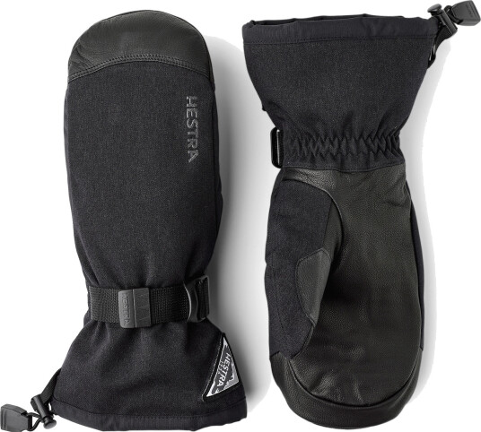 Hestra  Powder Gauntlet - Mitt, 100 Svart, 8