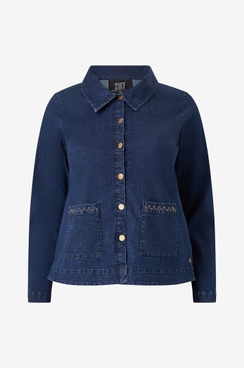 Zoey Denim jakke Penny Blå Zoey Denim jakke Penny Blå