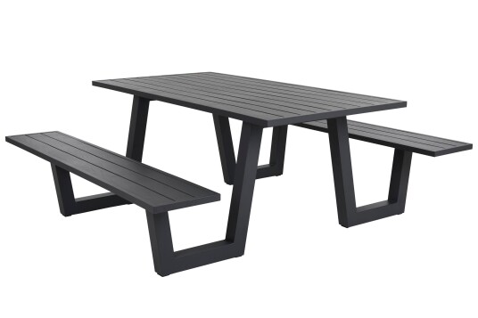 Brafab Bolid pikniksett Antrasitt 180 x 189 cm Grå Brafab Bolid pikniksett Antrasitt 180 x 189 cm Grå