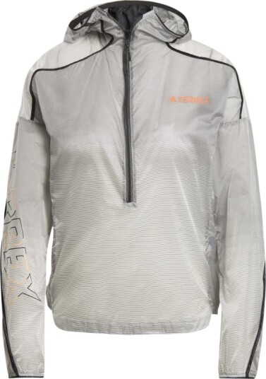 Adidas Women's Terrex Agravic Windweave Pro Trail Running Windbreaker XS Nondye