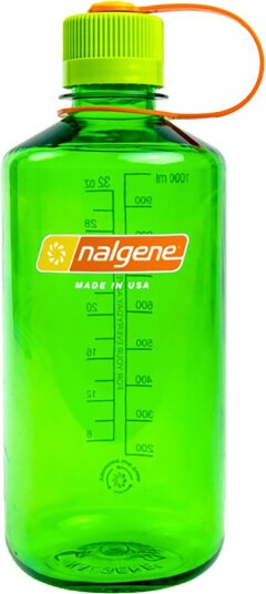 Nalgene 1l Narrow Mouth Sustain Water Bottle Melon Ball 1L