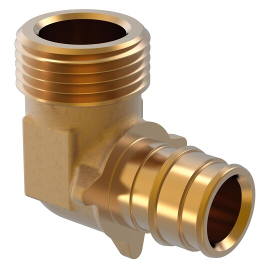 Uponor Q&E DR Albue Utvendig Gjenge 20mmx3/4"