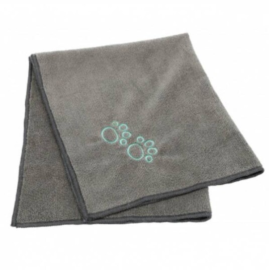 Håndklær For Hund I Microfiber Grå