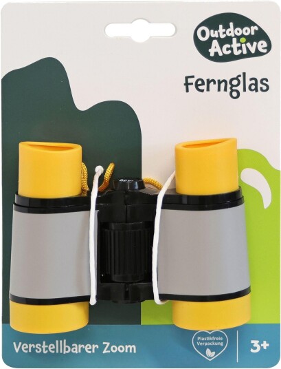 Kikkerttilbehør Outdoor Active 37601802 Barnekikkert 4x forstørrelse 30mm linse fra 3 ør Kikkerttilbehør Outdoor Active 37601802 Barnekikkert 4x forstørrelse 30mm linse fra 3 ør
