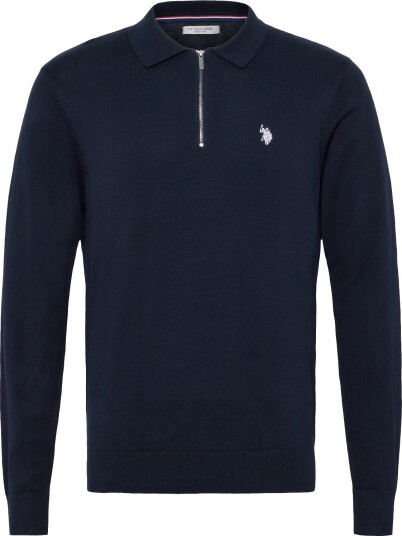 U.S. Polo Assn. Umsanka Polo Ls Knt   DARK SAPPHIRE   L