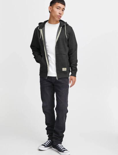 Blend Bhnoah Hood Sweat - Grey - L