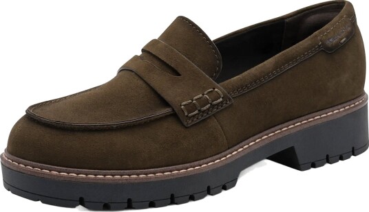 Tamaris Women Slip On Khaki green 36