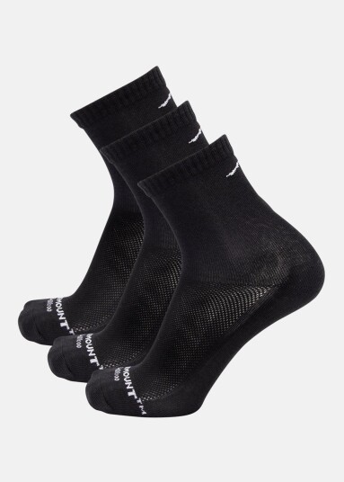 Bamboo Running Socks Black 39-42  Treningssokker