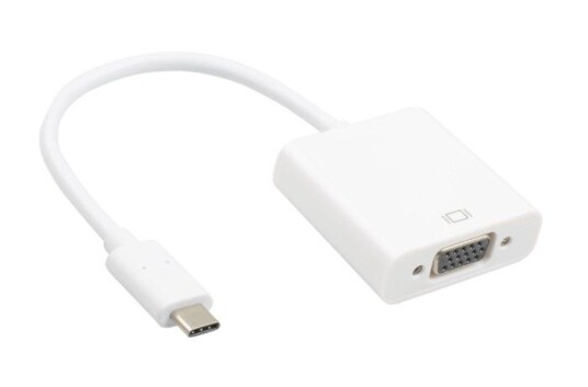 Adapter USB-C til VGA