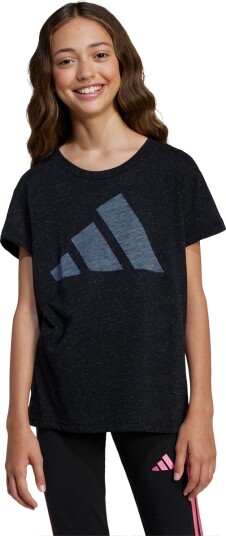 adidas Sportswear Jg Bl Win Tee Black 128 adidas Sportswear Jg Bl Win Tee Black 128