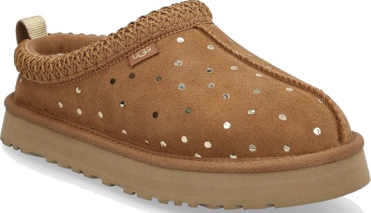 UGG K Tazz Shiny Dots CHESTNUT 36