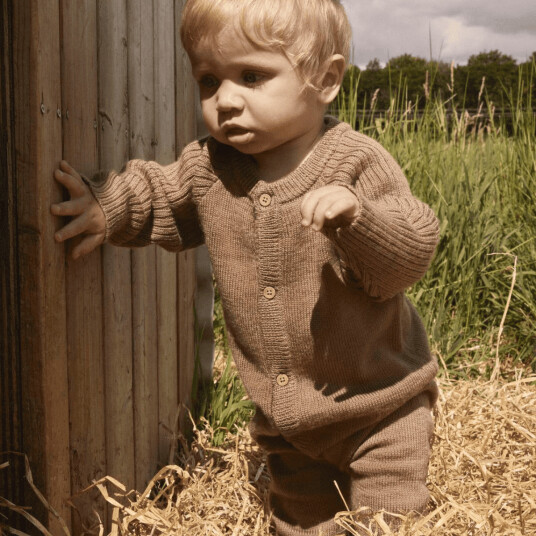 Lil' Atelier Nbmnomo heldress i ull, Sepia Tint (86) 86