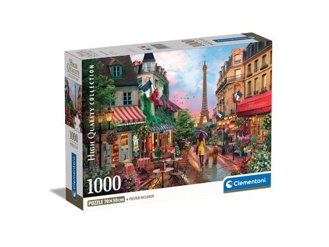 Clementoni Flowers In Paris 1000 Stykker Andre 10 År