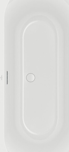 Villeroy & Boch Loop & Friends Oval Duo Badekar For Innbygging 170x75cm Hvit Alpin