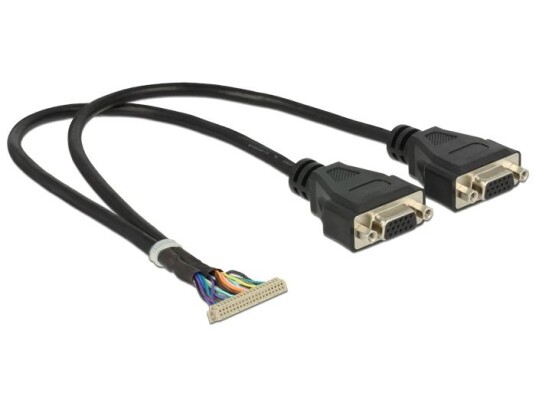 Delock Videokabel 0.34m Delock Videokabel 0.34m