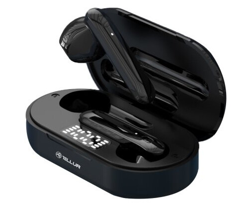 Tellur Tll511401, True Wireless Stereo (Tws), Musikk, 44 G, Hodesett, Sort