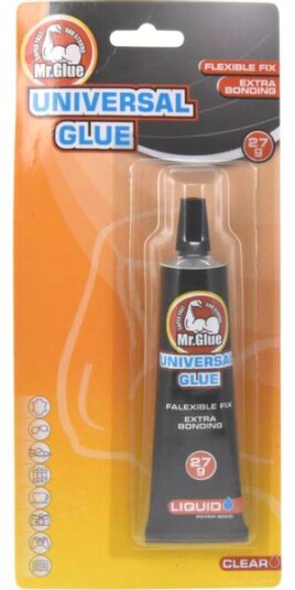 Universallim Ekstra sterkt Lim på Tube Mr Glue