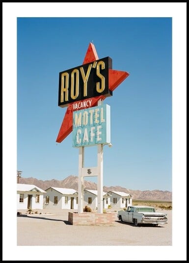 Mojave Desert California IV on Film Plakat Plakat / 50x70cm