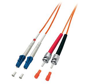 EQUIP Fiber optik kabel ST-LC 50/125 5 m Orange