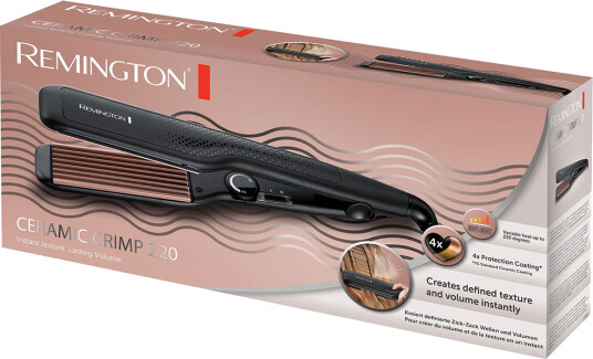 Remington S3580 E51 Ceramic Crimp 220 1 stk Kreppetang Remington S3580 E51 Ceramic Crimp 220 1 stk Kreppetang