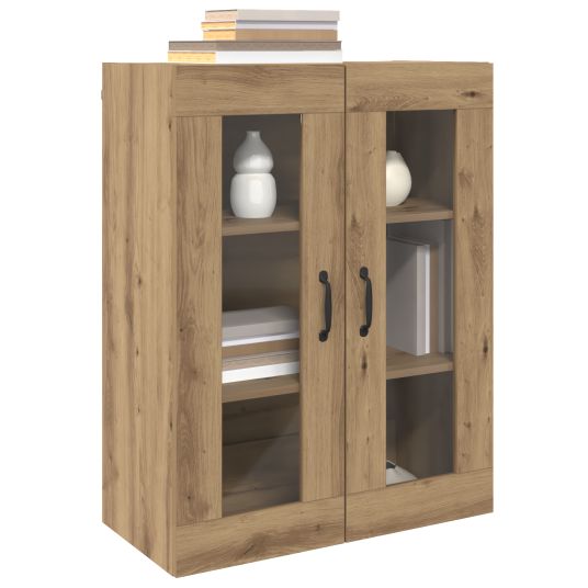  Hengende Veggskap Brun 69.5 x 34 x 90 cm Konstruert tre