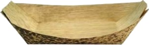 Båd Bakke 90X45x20 Mm Bambus Natur,10 Ps X 100 Stk/Krt