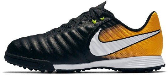 NIKE  TIEMPOX LIGERA IV TF Jr. Black/White/Orange 33 1/2
