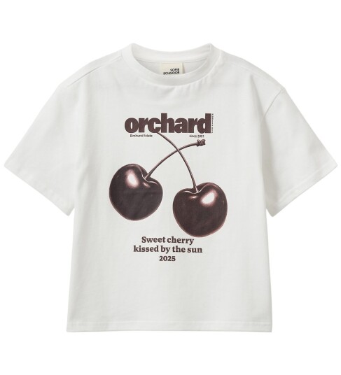 Sofie Schnoor Baby and Kids Astakb T Shirt White 110