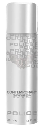 Police Contemporary White Deo Spray, 200 ml Police Herredeodorant