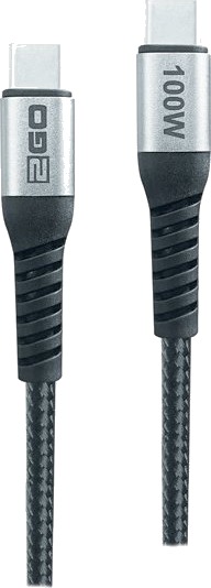 2Go 797510 1,2 M Usb C Usb C Usb 2.0 0,48 Gbit/S Sort Sølv