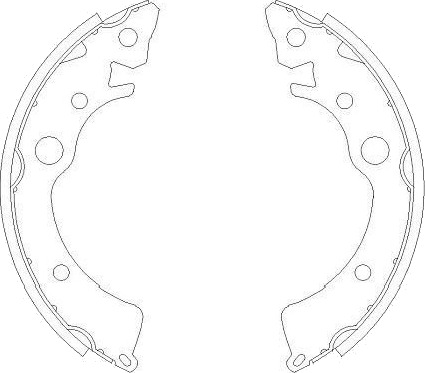 KAVO PARTS KBS-2902 Bremsesko sett KAVO PARTS KBS-2902 Bremsesko sett