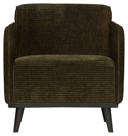 BePureHome Statement Lenestol - Varm Green Unoliving
