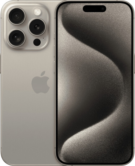 Apple iPhone 15 Pro 1TB 5G OLED med Naturlig Titan