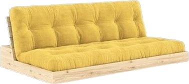 Karup Design Base Sovesofa Klarlakkert furu/514 Honning