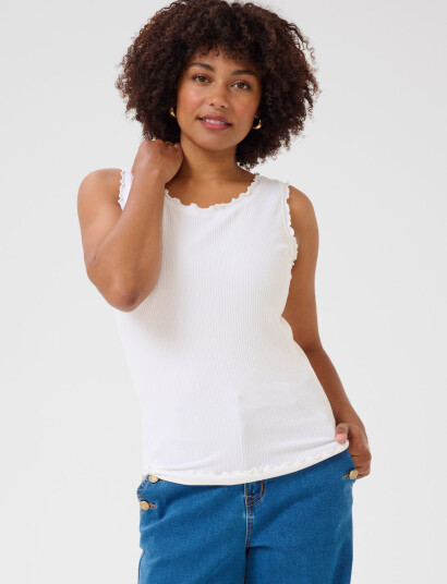 Cream Crribba Top - White - XXL Cream Crribba Top - White - XXL